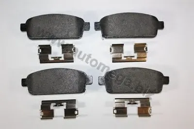 Комплект тормозных колодок, дисковый тормоз Erstausrüster AUTOMEGA купить