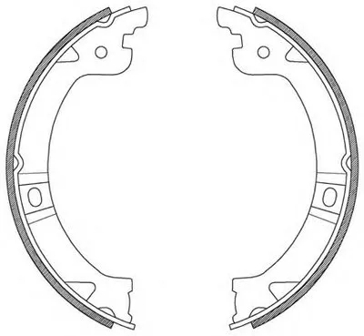 Комплект тормозных колодок ADVANCE OPEN PARTS купить