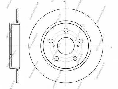 Тормозной диск NPS купить