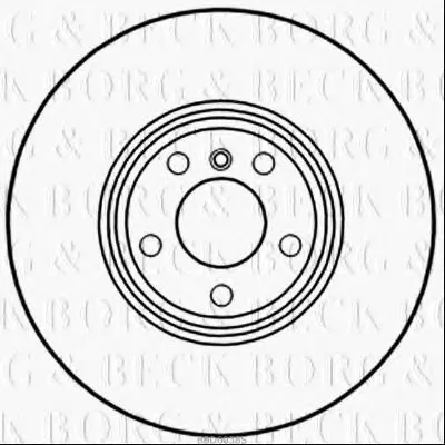 Тормозной диск BORG & BECK купить