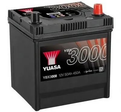 Стартерная аккумуляторная батарея YBX3000 SMF Batteries YUASA купить