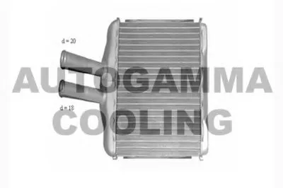 Теплообменник, отопление салона AUTOGAMMA купить