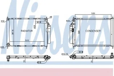 модуль охлаждения NISSENS купить