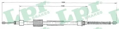Трос, стояночная тормозная система LPR купить