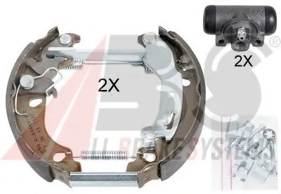 Комплект тормозных колодок A.B.S. купить