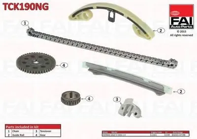 Комплект цепи привода распредвала FAI AutoParts купить