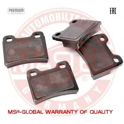 Комплект тормозных колодок, дисковый тормоз Anti-Noise MASTER-SPORT купить