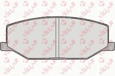 Комплект тормозных колодок, дисковый тормоз VILLAR купить