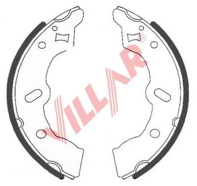 Комплект тормозных колодок VILLAR купить