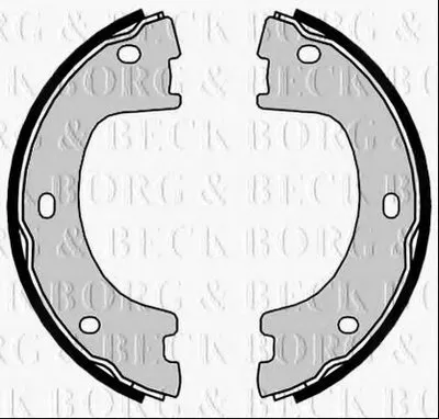 Комплект тормозных колодок BORG & BECK купить