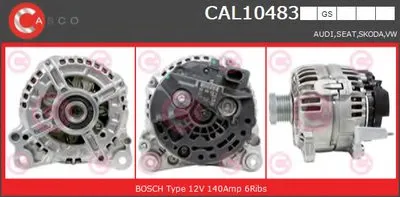 Генератор GENUINE SERIES CASCO купить