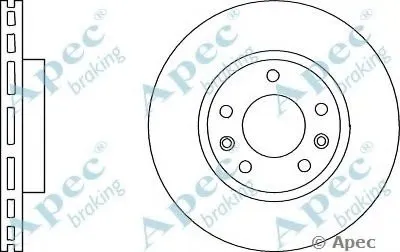 Тормозной диск APEC braking купить