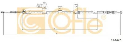 Трос, стояночная тормозная система COFLE купить