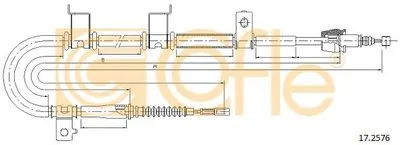 Трос, стояночная тормозная система COFLE купить