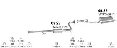Система выпуска ОГ POLMO купить