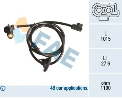 Датчик, частота вращения колеса FAE купить