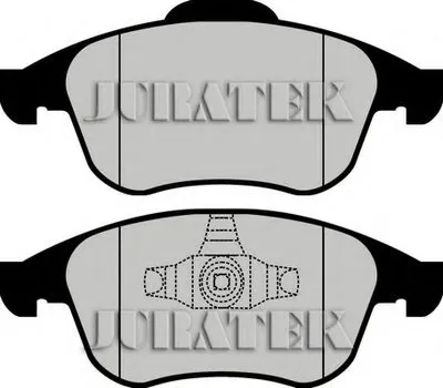 Комплект тормозных колодок, дисковый тормоз JURATEK купить