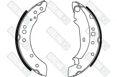 Комплект тормозных колодок GIRLING купить