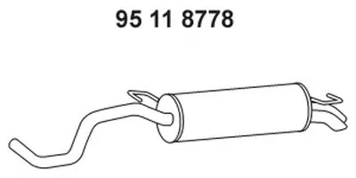 Глушитель выхлопных газов конечный EBERSPÄCHER купить