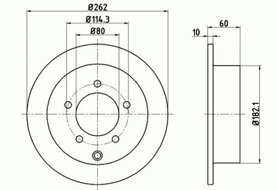 Тормозной диск MINTEX купить