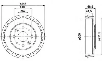 Тормозной барабан MINTEX купить