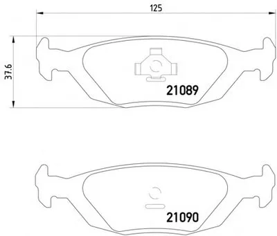 Комплект тормозных колодок, дисковый тормоз HELLA PAGID купить