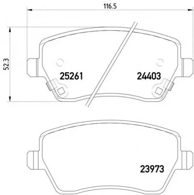 Комплект тормозных колодок, дисковый тормоз HELLA PAGID купить