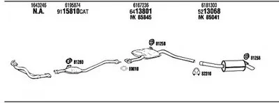 Система выпуска ОГ WALKER купить