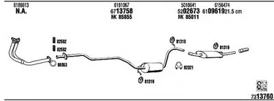 Система выпуска ОГ WALKER купить