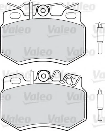 Комплект тормозных колодок, дисковый тормоз VALEO купить