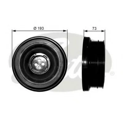 Ременный шкив, коленчатый вал DriveAlign® GATES купить