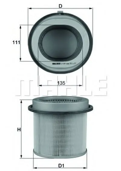 Воздушный фильтр KNECHT купить