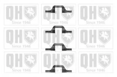 Комплектующие, колодки дискового тормоза QUINTON HAZELL купить