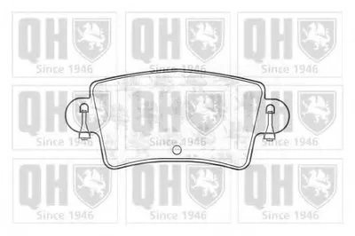 Комплект тормозных колодок, дисковый тормоз QUINTON HAZELL купить