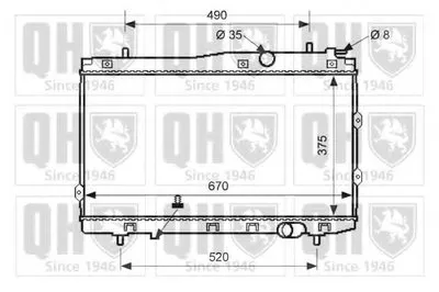Радиатор, охлаждение двигателя QUINTON HAZELL купить