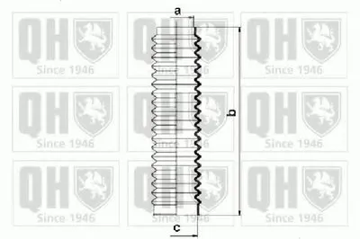 Комплект пылника, рулевое управление QUINTON HAZELL купить