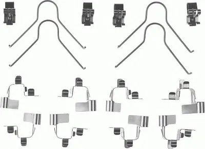 Комплектующие, колодки дискового тормоза PREMIER FERODO купить