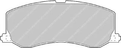 Комплект тормозных колодок, дисковый тормоз PREMIER FERODO купить