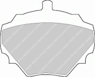 Комплект тормозных колодок, дисковый тормоз PREMIER FERODO купить