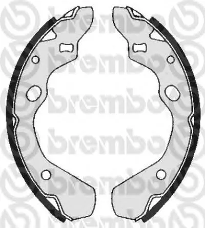 Комплект тормозных колодок BREMBO купить