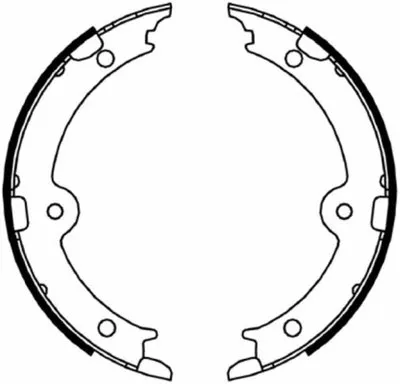 Комплект тормозных колодок, стояночная тормозная система MINTEX купить