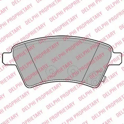 Комплект тормозных колодок, дисковый тормоз DELPHI купить