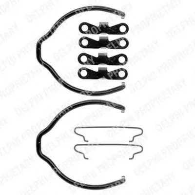 Комплектующие, стояночная тормозная система DELPHI купить