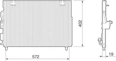 Конденсатор, кондиционер MAGNETI MARELLI купить