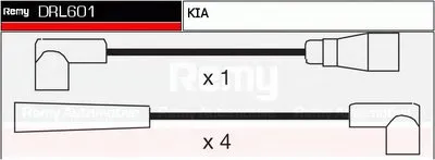 Комплект проводов зажигания Brand New REMY (Multiline) DELCO REMY купить