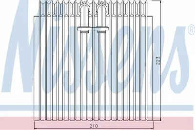 Испаритель, кондиционер NISSENS купить