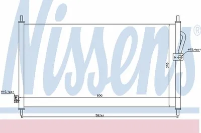 Конденсатор, кондиционер NISSENS купить