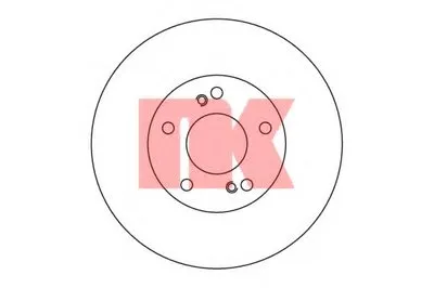 Тормозной диск NK купить