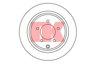 Тормозной диск NK купить