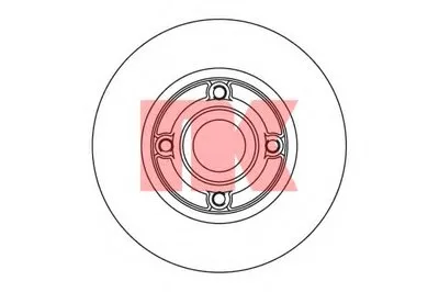 Тормозной диск NK купить